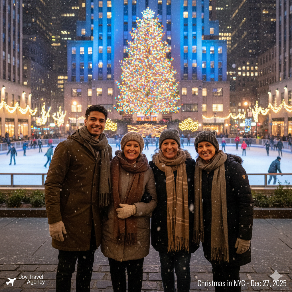🎄 4th Annual Christmas in NYC Adventure! 🌟 In Bus from Granby Massachusetts Dec/27/2025